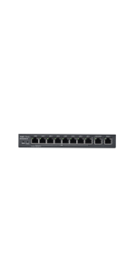 Reyee 10-Port Gigabit Cloud Managed PoE Router (RG-EG210G-P)