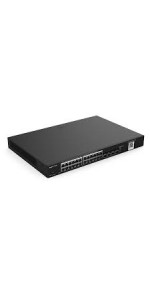 28-Port Gigabit Layer 2 Cloud Managed PoE Switch (RG-NBS3100-24GT4SFP-P)